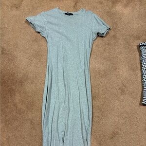 Ardene Light Gray Midi Dress